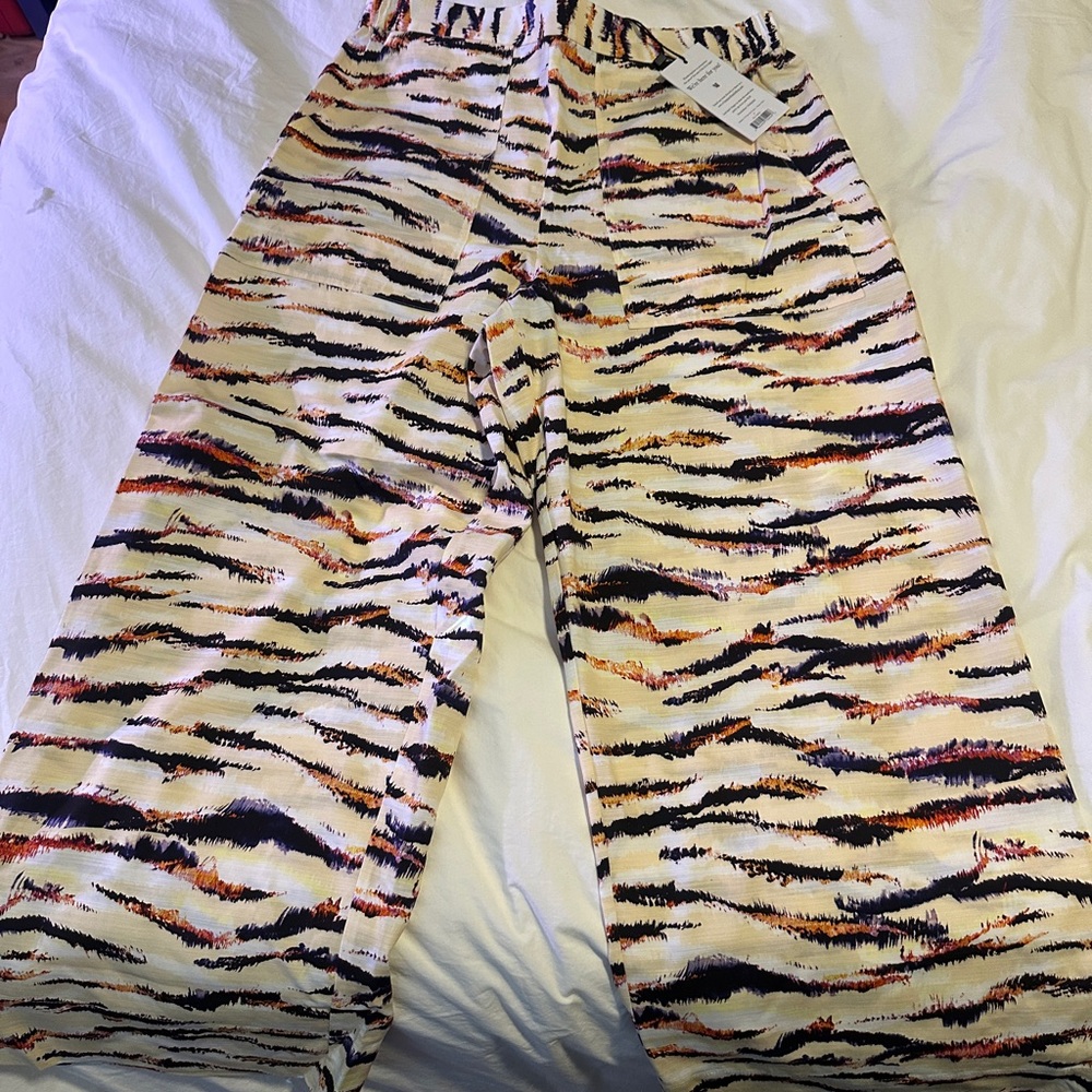 MM LaFleur Madelyn Savannah print pants size M